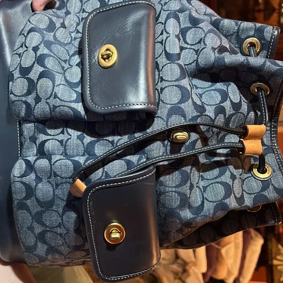 Coach Bags Coach Heritage Backpack Purse In Coachs Signature